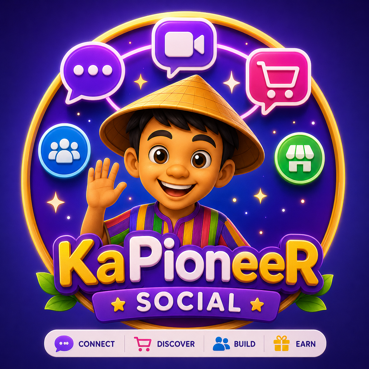 KaPioneeR Social Logo